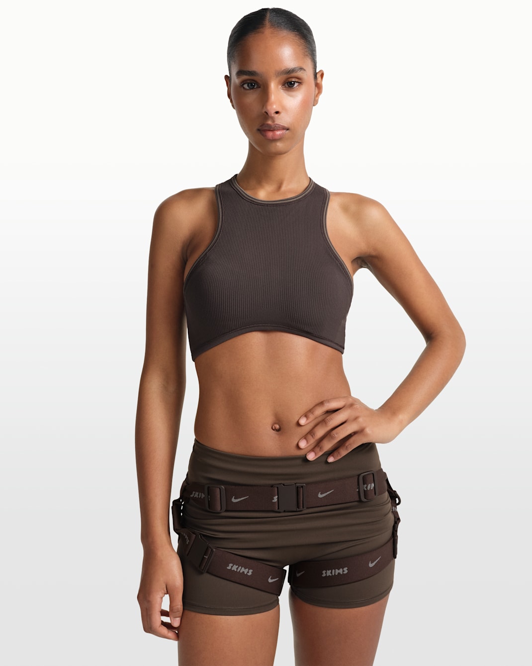 Riñonera con arnés para mujer NikeSKIMS - NSKM PHOENIX/Plata