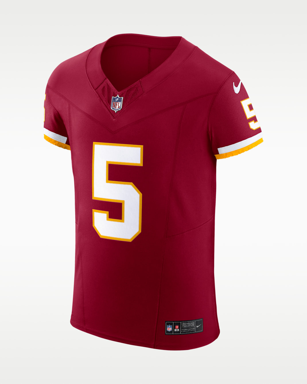 Jayden Daniels Washington Commanders Men's Nike Dri-FIT NFL Elite Jersey - Burgundy
