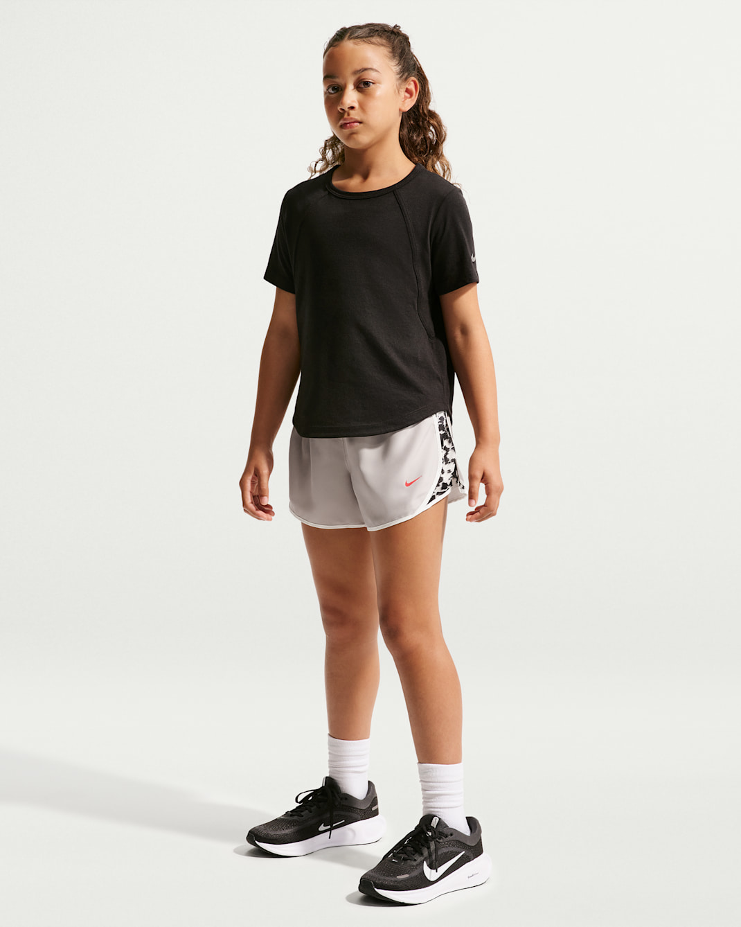Nike Tempo Big Kids' (Girls') Dri-FIT Shorts - Moon Particle