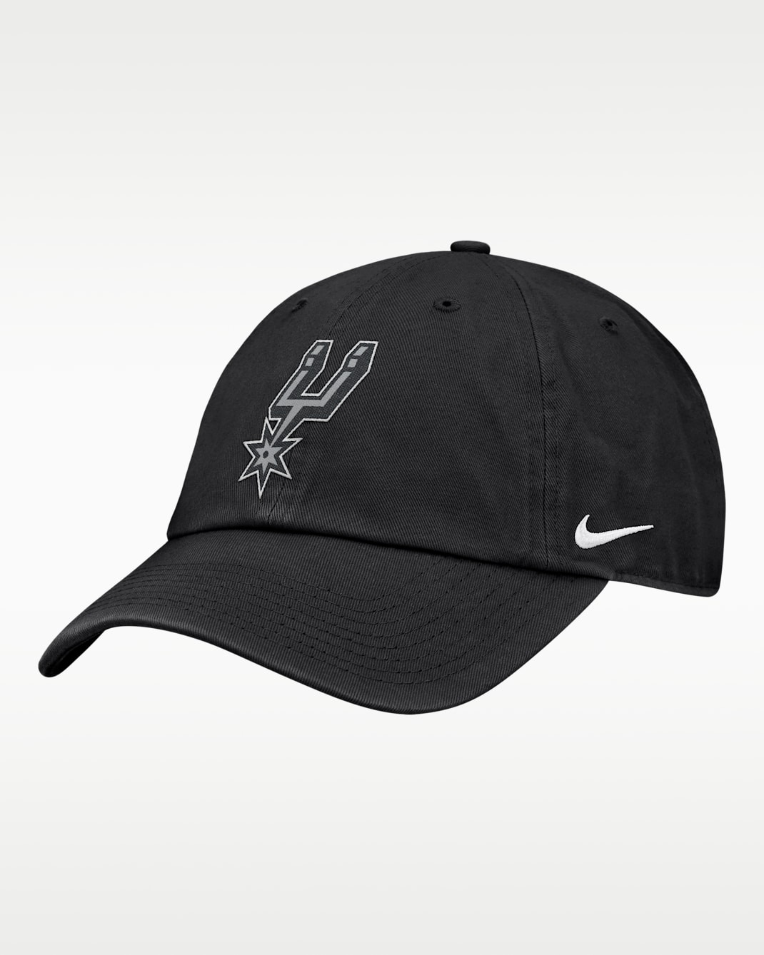San Antonio Spurs Club Nike NBA Hardwoods Cap - Black