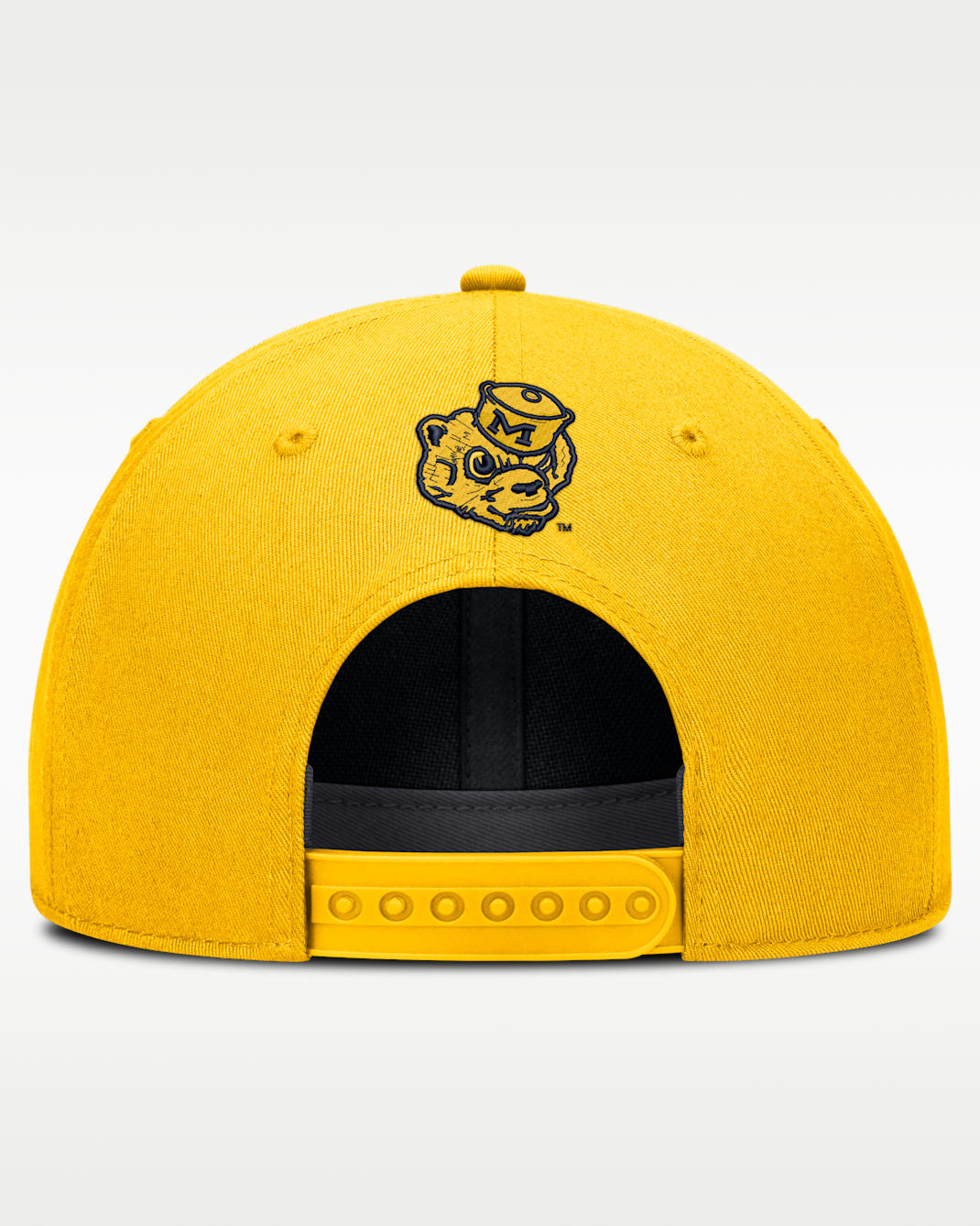 Michigan Legacy Letter & Location Rise Men's Nike Dri-FIT College A-Frame Adjustable Hat