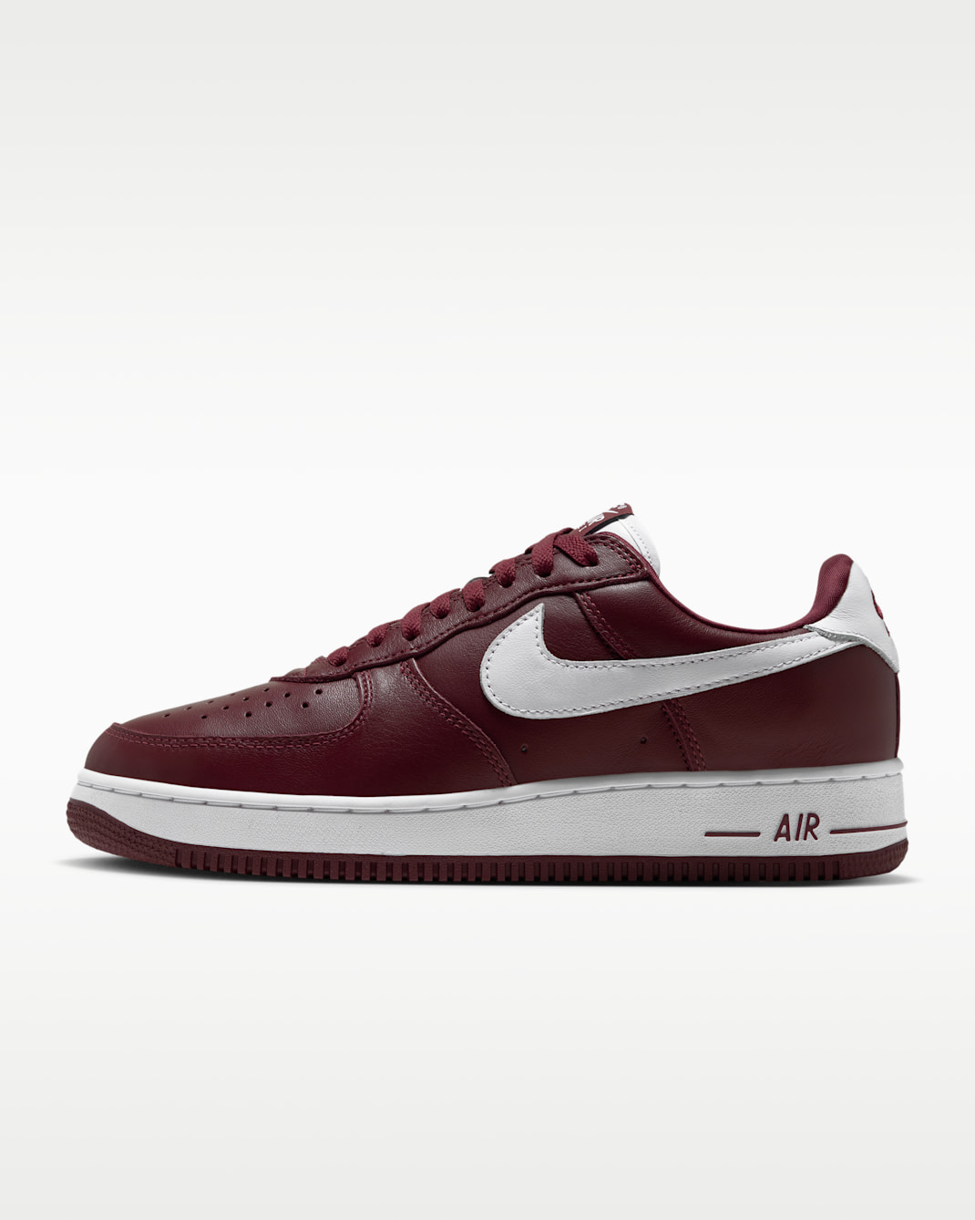 Nike Air Force 1 '01 Men's Shoes - Dark Team Red/White