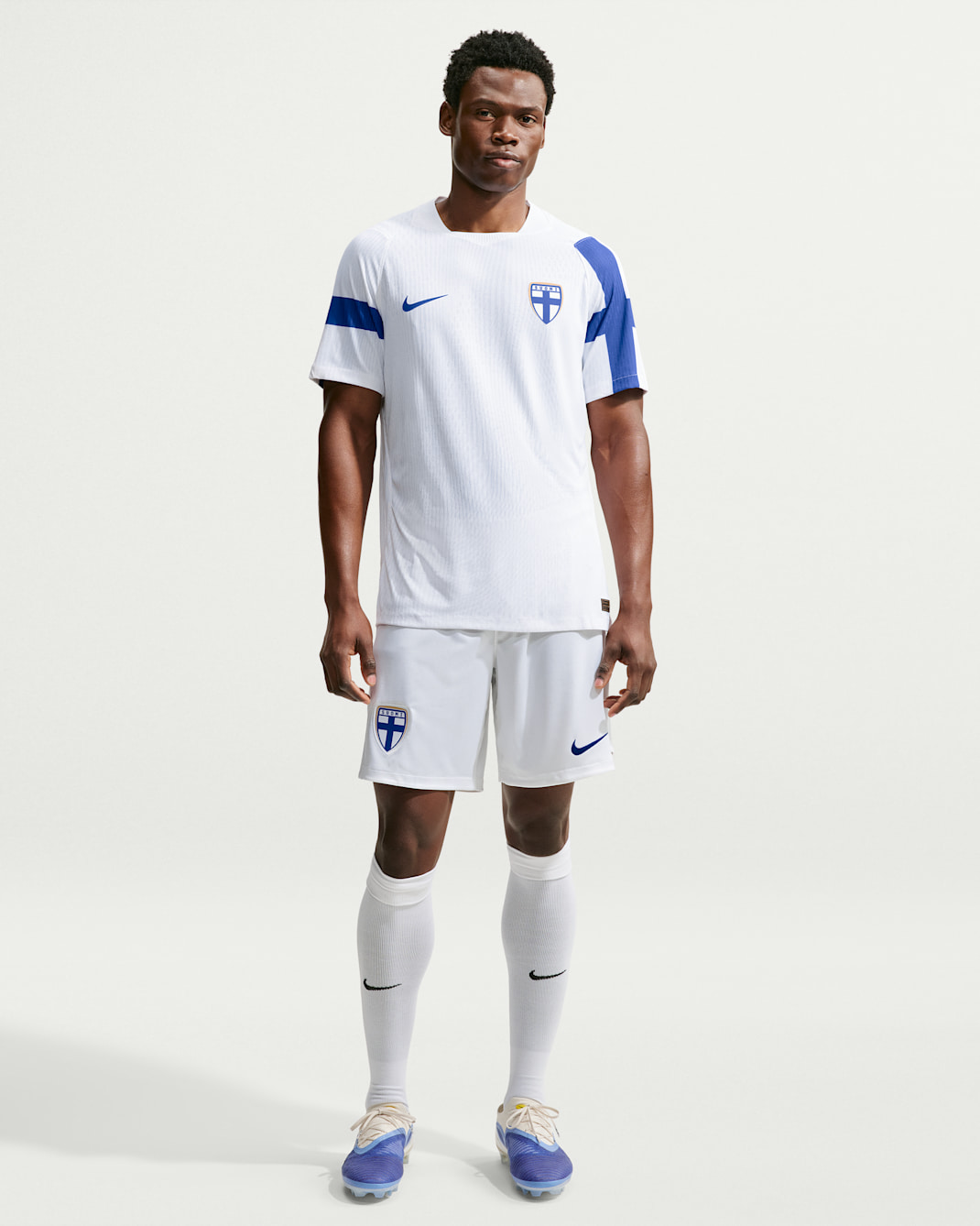 Finland 2026 Match Home Men's Nike Aero-FIT Soccer Authentic Jersey