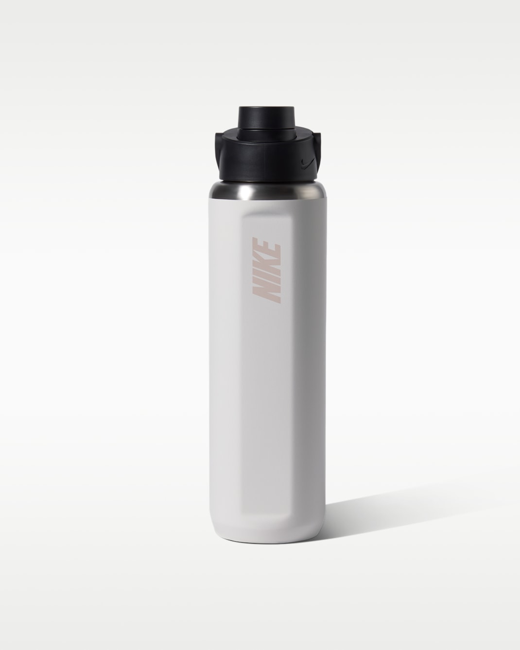 Botella de acero inoxidable con pico Nike Recharge (710 ml) - Vela/Negro/Crema II