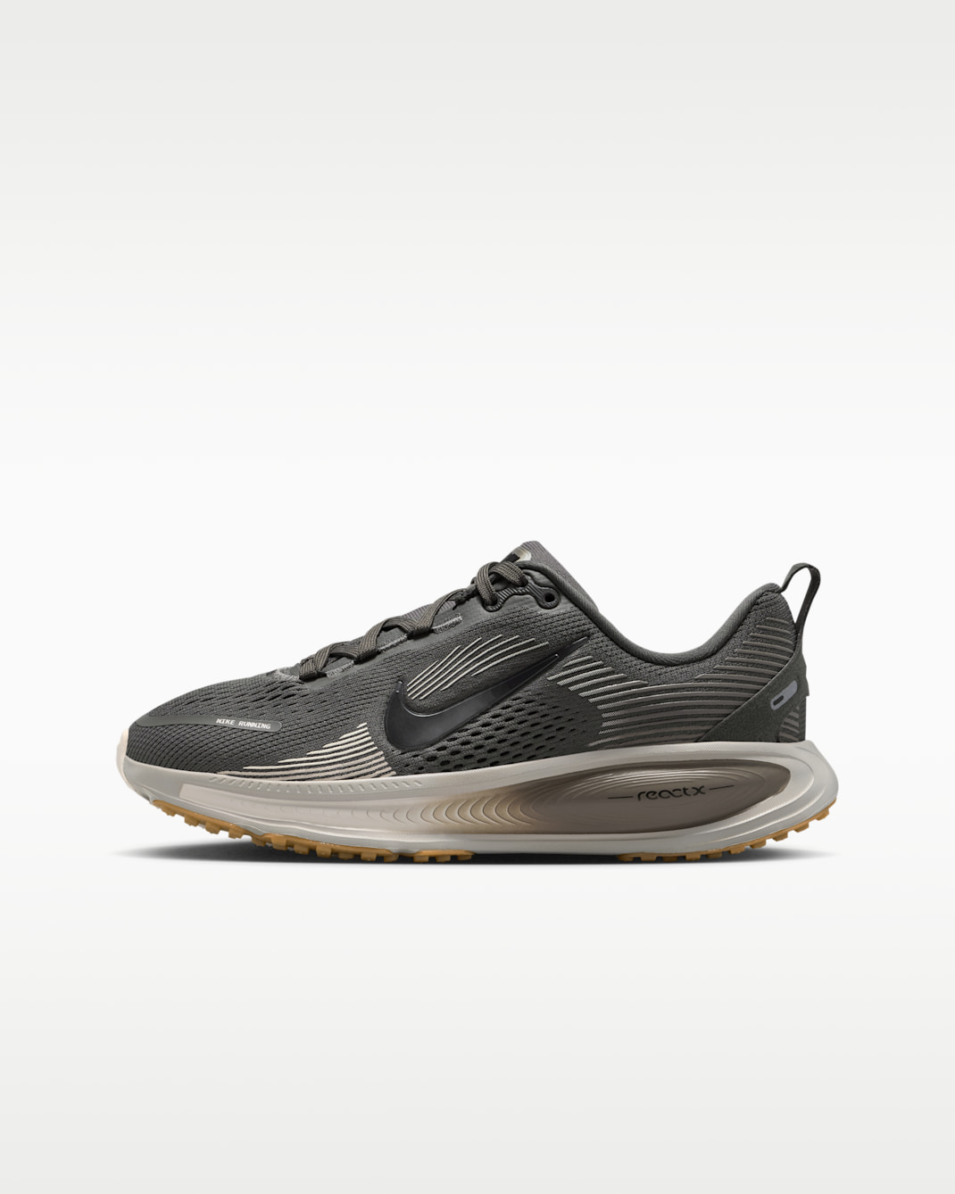 나이키 보메로 18 주니어 로드 러닝화 - 미디엄 애쉬/칼리지 그레이/페일 아이보리/블랙