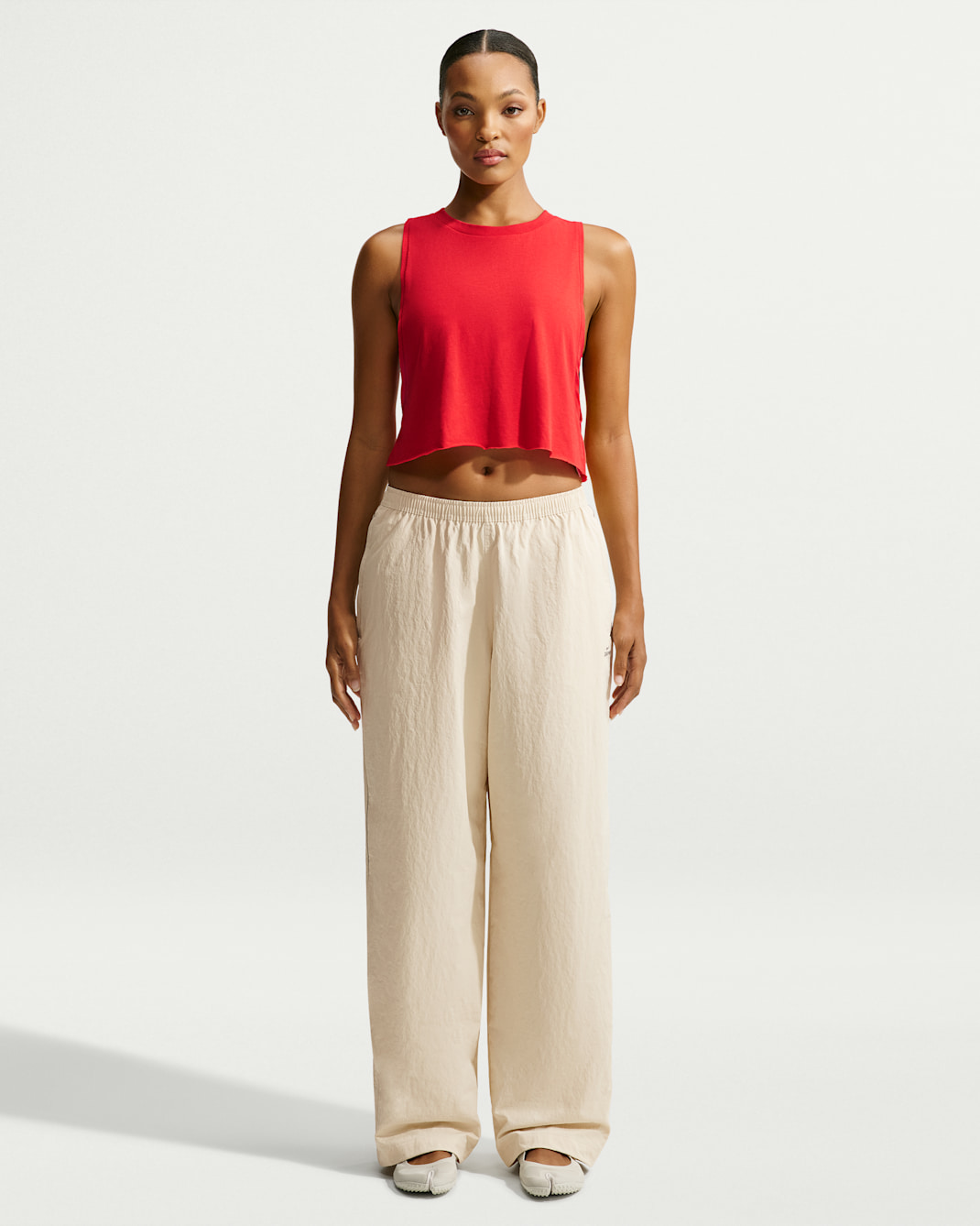 NikeSKIMS Performance Cotton Blend Women's Cropped Tank Top