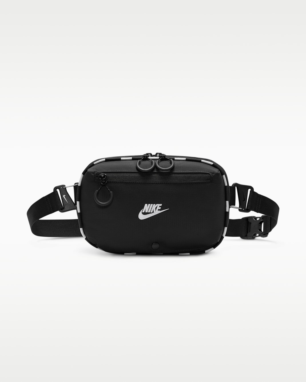 Nike Hayward Patrol Crossbody Bag (4L) - Black/Off White/Off White