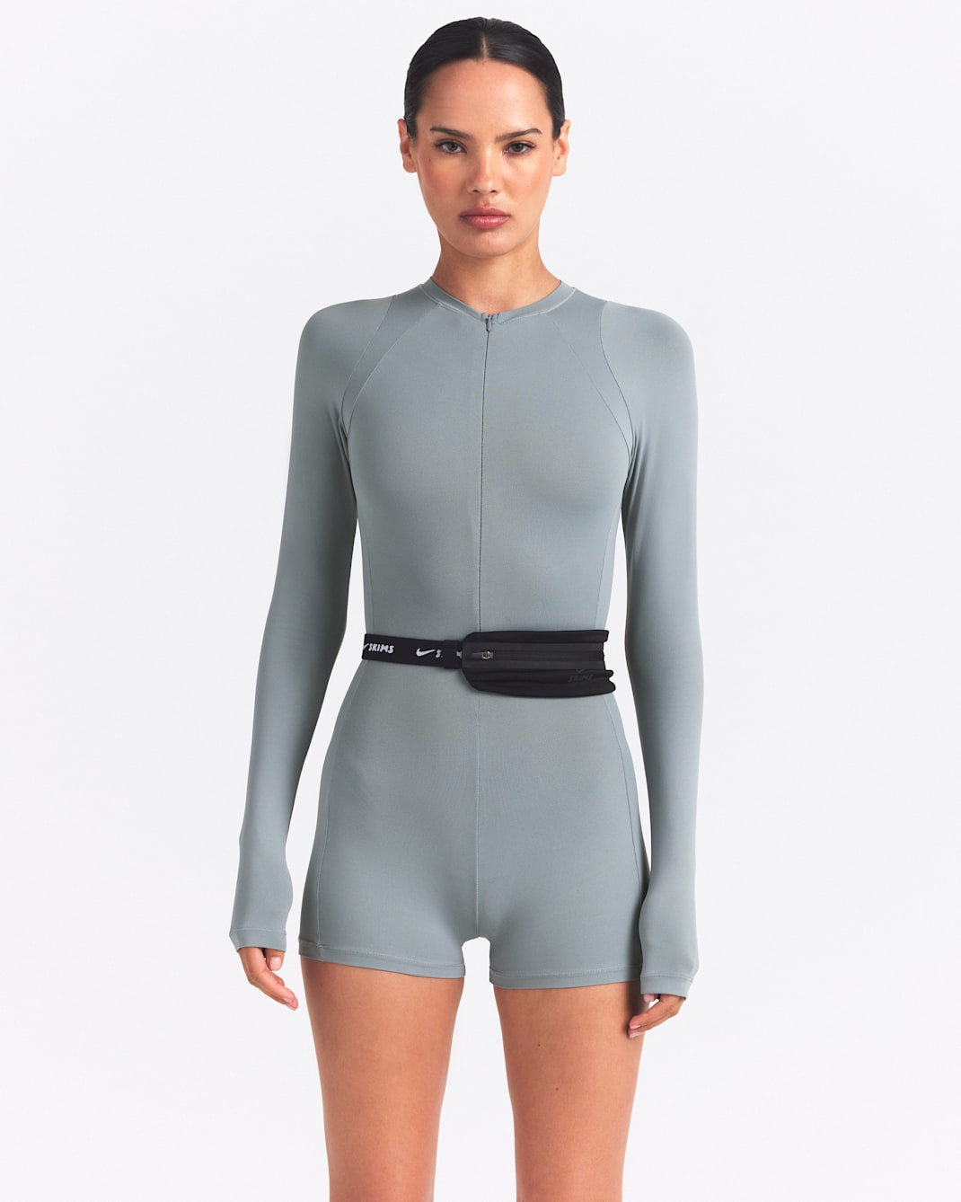 NikeSKIMS Airy Women's Long-Sleeve One-Piece - NSKM WSHD PACFC