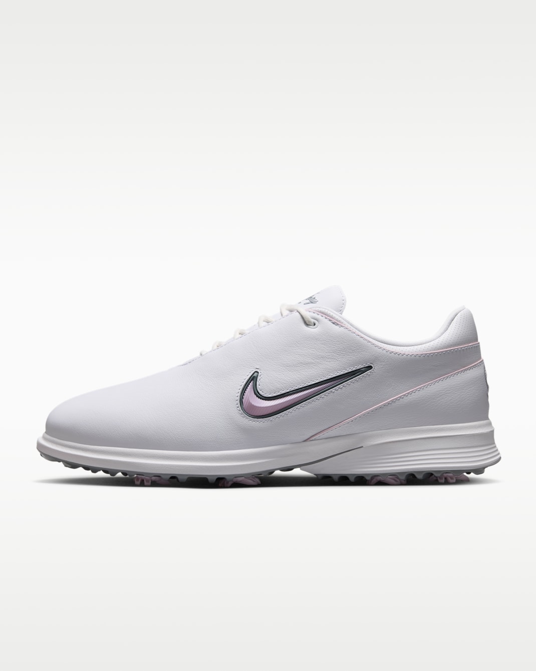 Nike Victory Tour 4 Golf Shoes - White/White/Cool Grey/Bleached Lilac