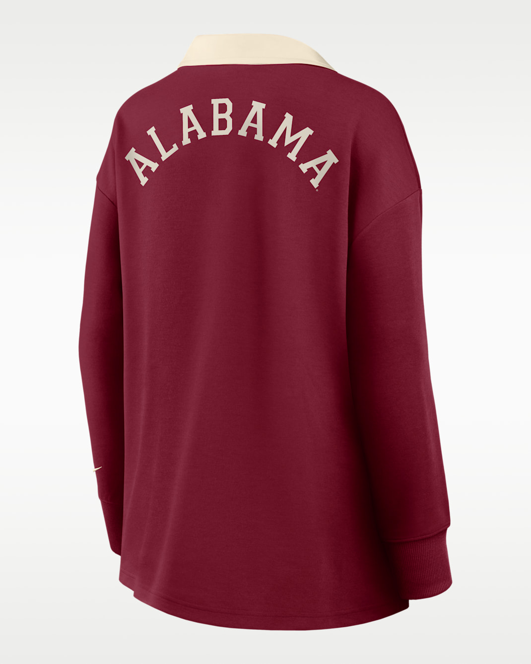 Alabama Academic Women's Nike Dri-FIT Oversized Long-Sleeve Polo
