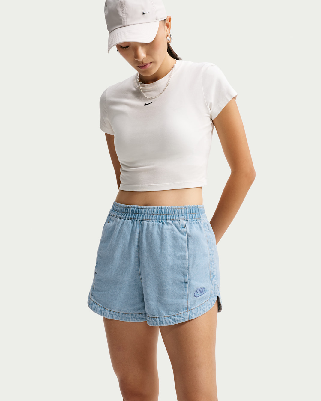 Nike Sportswear Tempo Women's Mid-Rise Denim Shorts