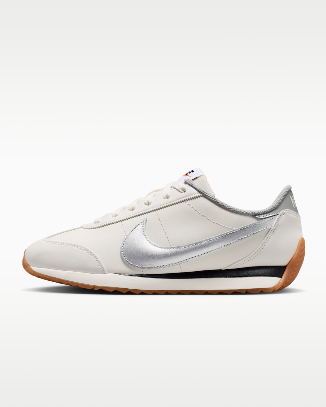 Nike Pacific Leather Women’s Shoes - Sail/Gridiron/Gum Light Brown/Metallic Silver