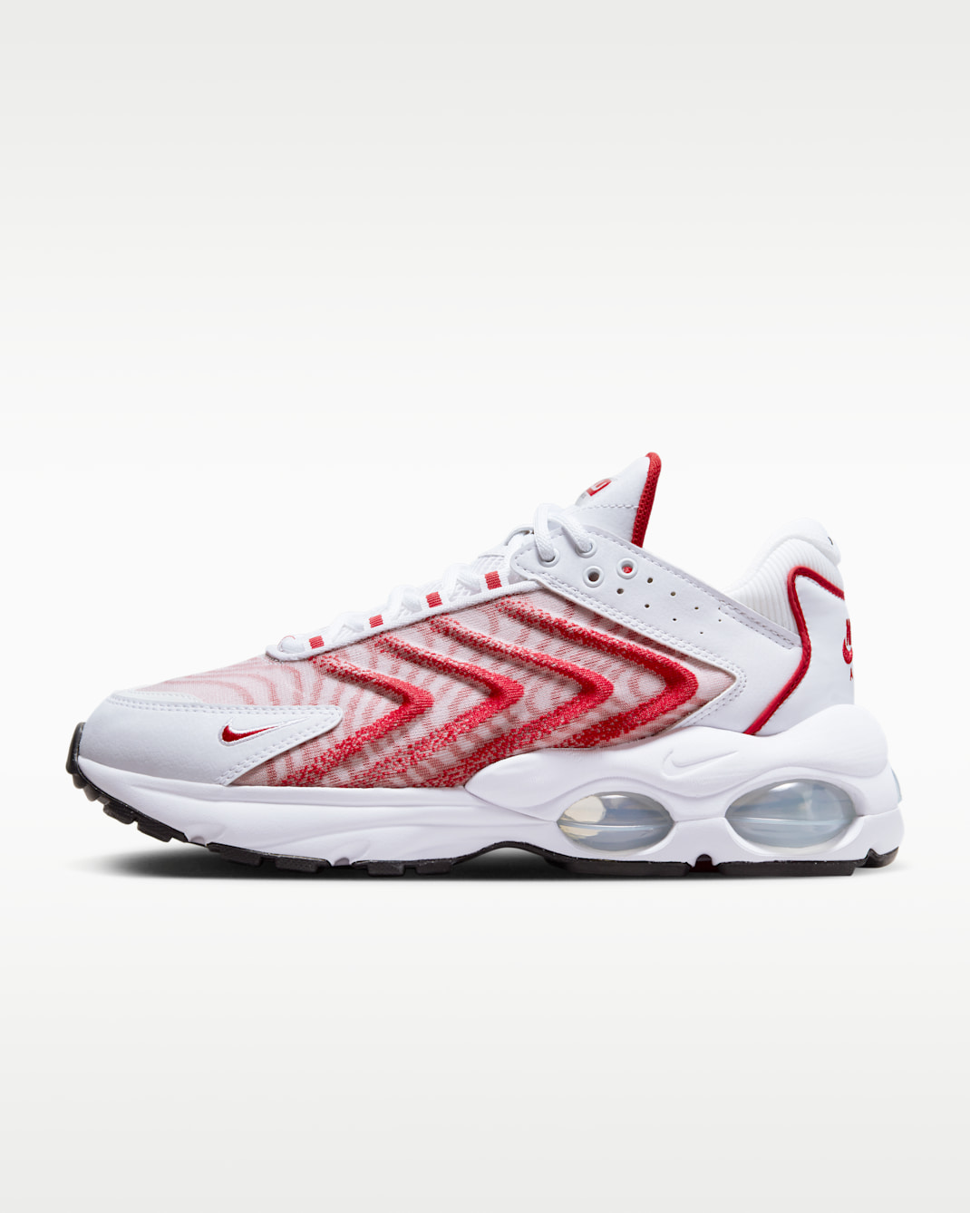 ナイキ エア マックス TW メンズシューズ - ホワイト/ホワイト/ブラック/ユニバーシティレッド