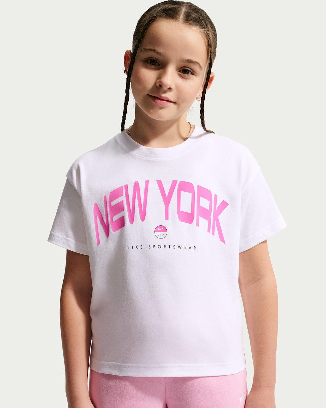 Nike Sportswear Samarreta - Nena - Blanc