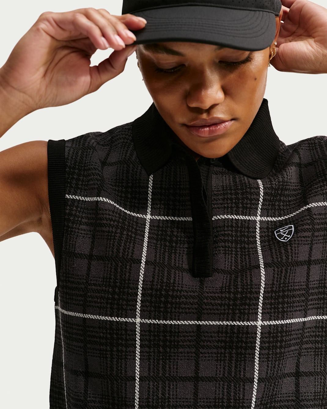 Nike Fairway Fresh Women's Plaid Golf Sweater Vest