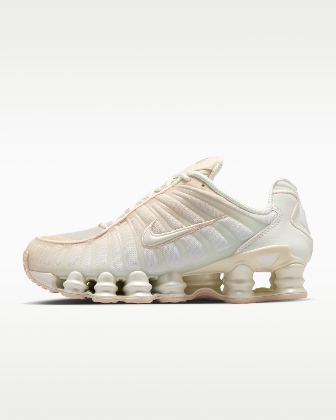 Nike Shox TL Women's Shoes - Pearl White/Particle Pink/Soft Pearl
