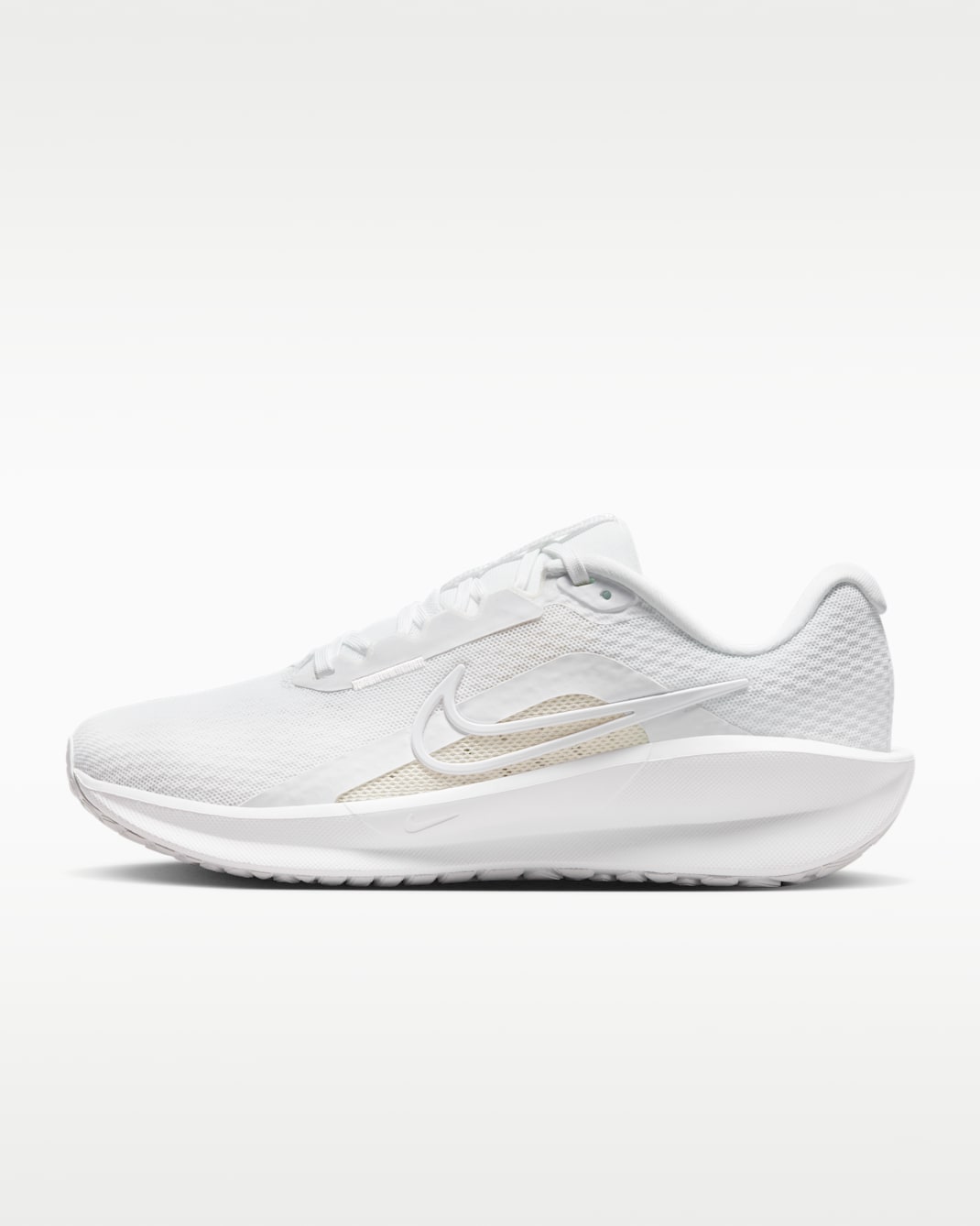 Nike Downshifter 13 Women's Road Running Shoes - White/Platinum Tint/White