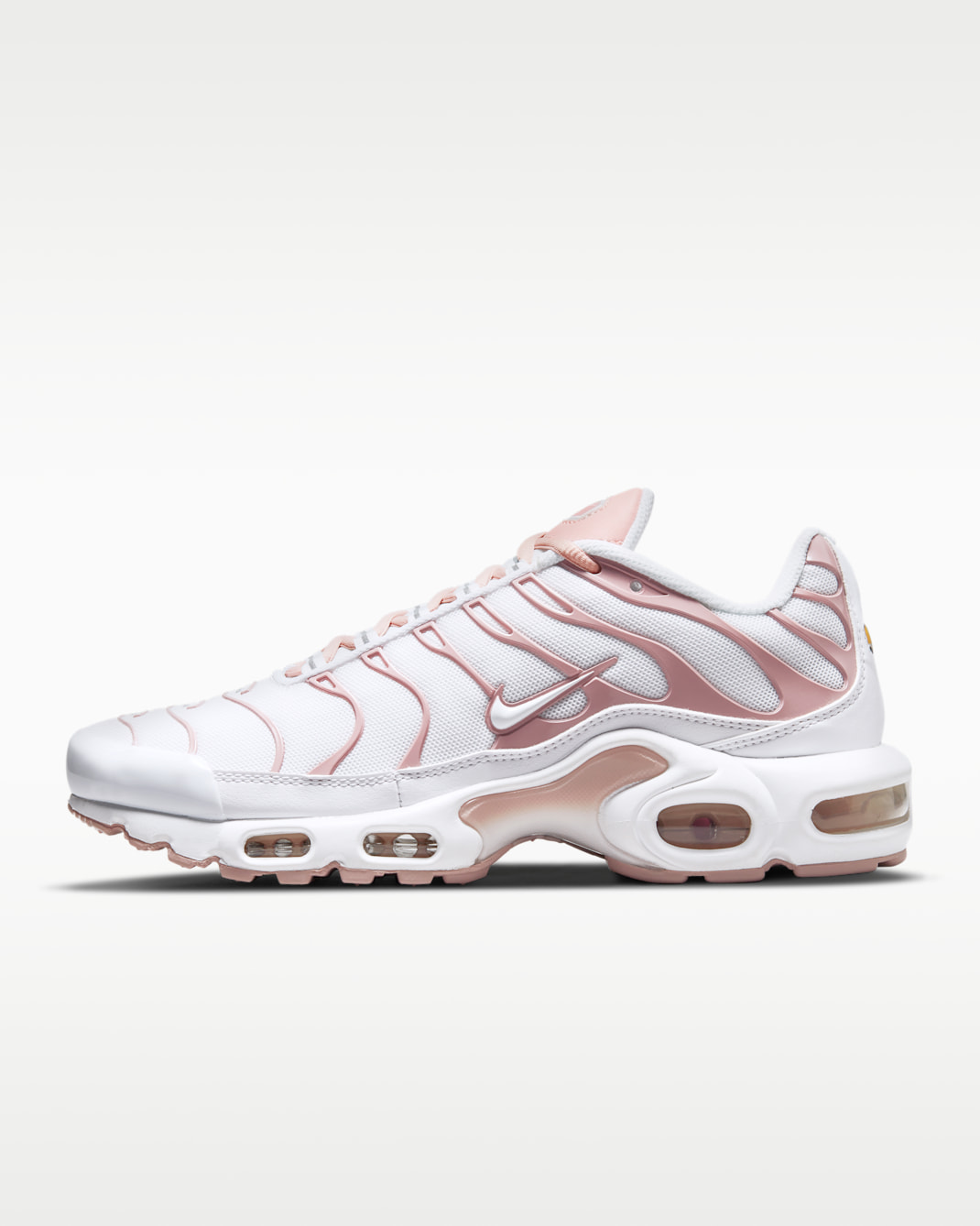 Nike Air Max Plus Zapatillas - Mujer - Blanco/Pink Oxford/Blanco
