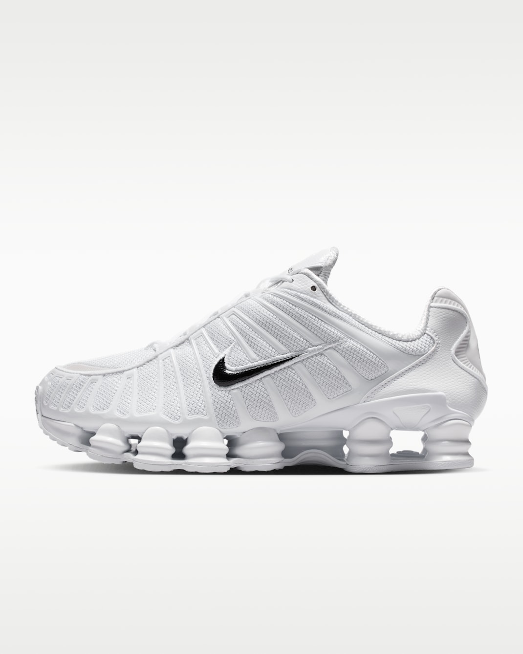 Nike Shox TL Men's Shoes - White/White/Black