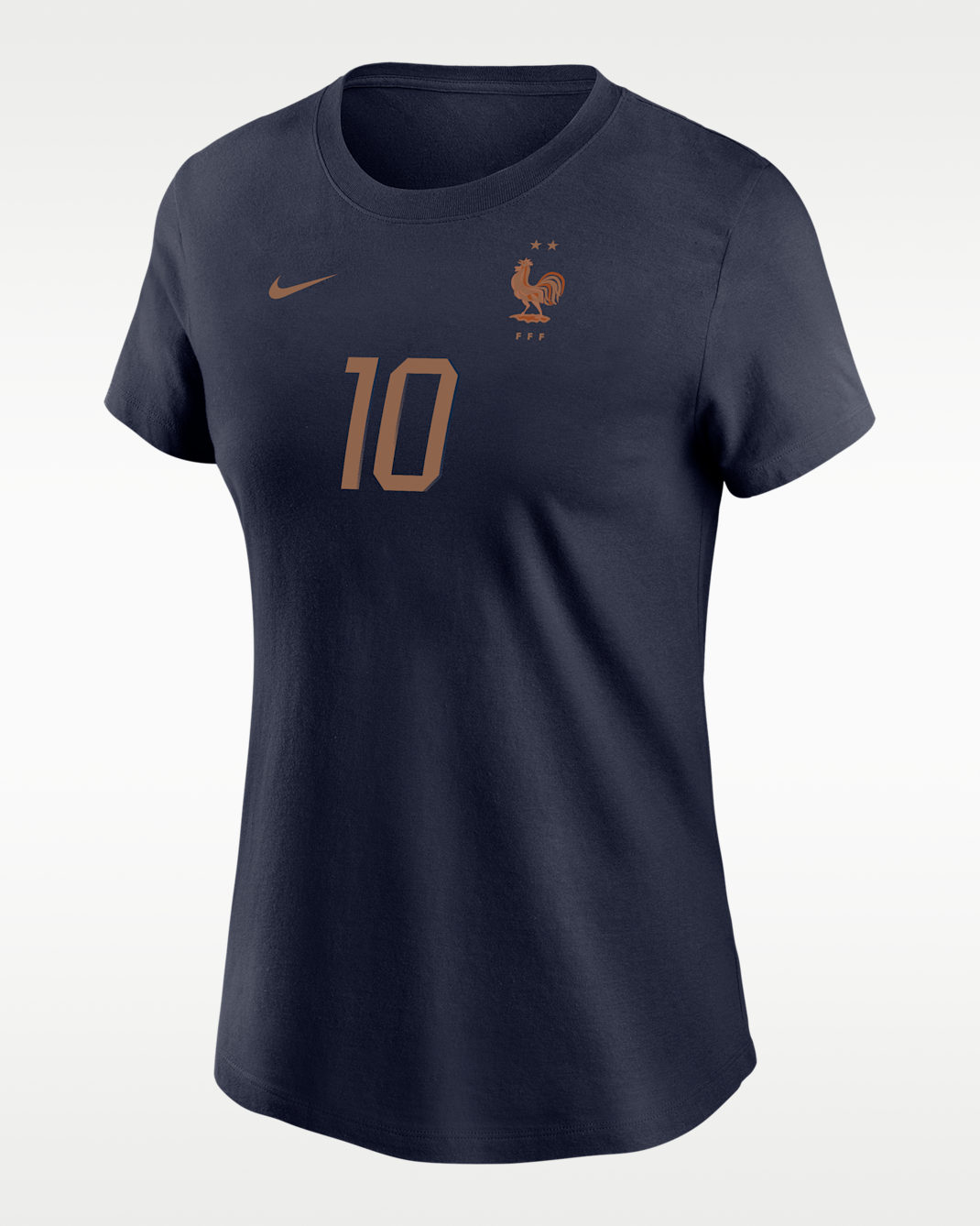 Kylian Mbappé FFF Women's Nike Soccer T-Shirt