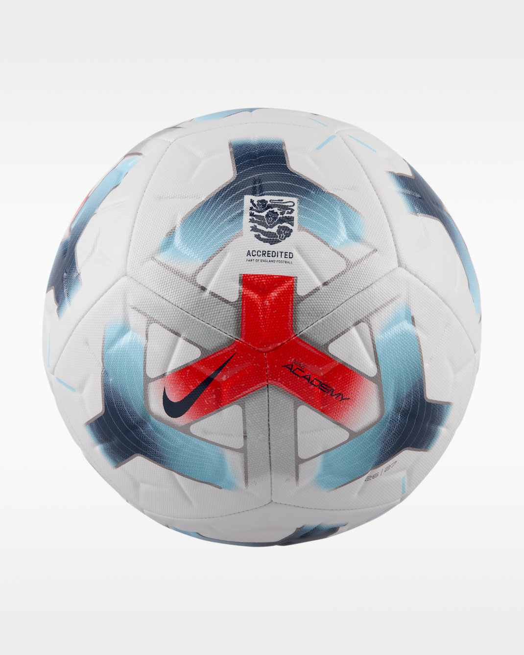 England FA Academy Nike futball-labda - Fehér/Piros/Kék/Midnight Navy