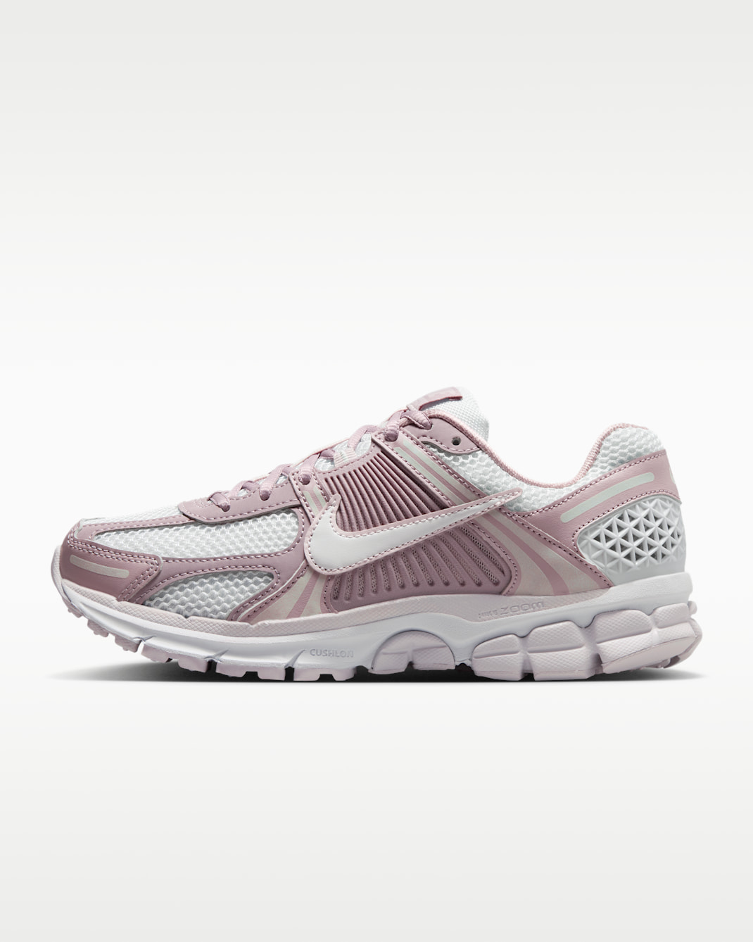 Nike Zoom Vomero 5 Women's Shoes with Reflective Design Accents - Off-White/Light Violet Ore/Platinum Violet/Off-White