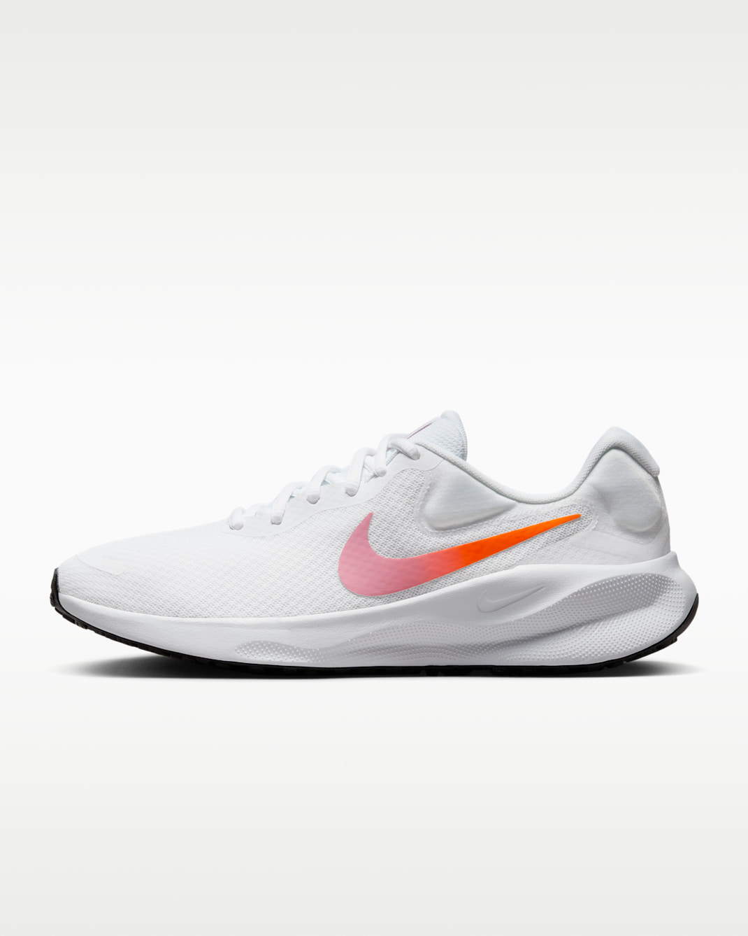 Nike Revolution 7 Women's Road Running Shoes - White/Beyond Pink/Black/Hyper Crimson