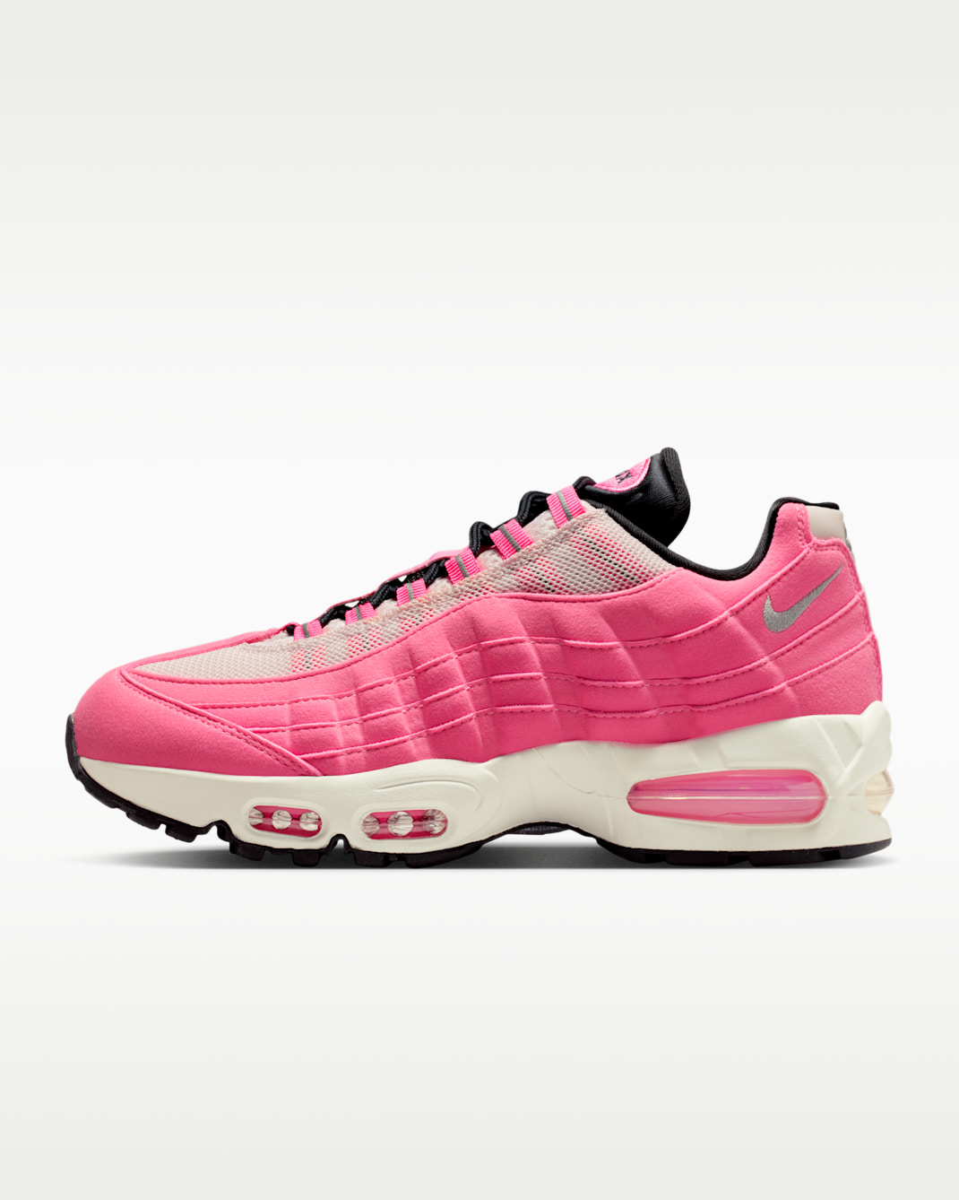 Nike Air Max 95 "Big Bubble" Women's Shoes - Pink Glow/Off Noir/Pearl Pink/Metallic Silver