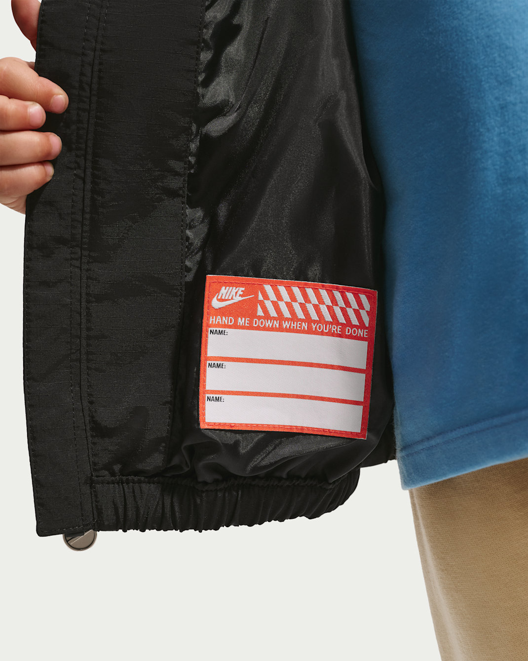 Nike Toddler Big Swoosh Hoodless Wind Jacket