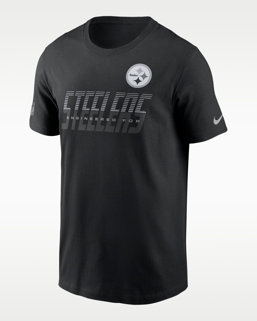 Playera Nike Dri-FIT de la NFL para hombre Pittsburgh Steelers Sideline Team Issue - Negro