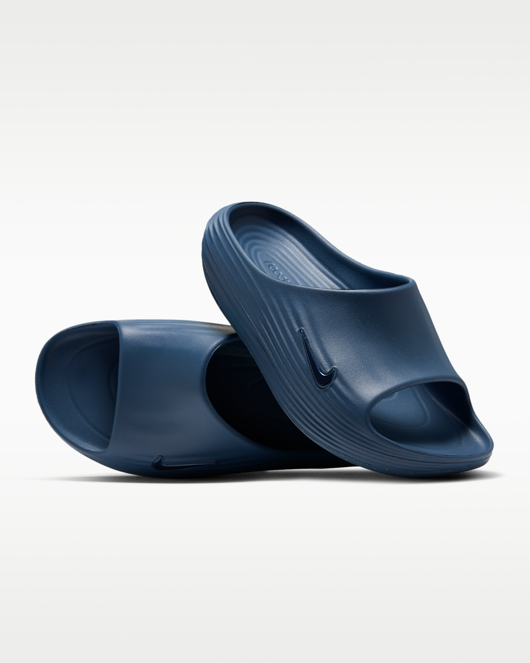Nike ReactX Rejuven8 Men's Slides - New Slate/Obsidian