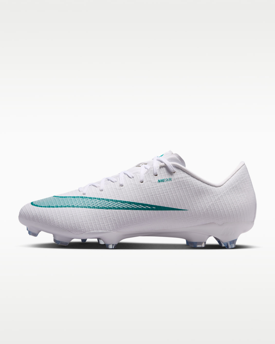 Nike Mercurial Vapor 17 Academy Multi-Ground Low-Top Football Boots - White/Dusty Cactus