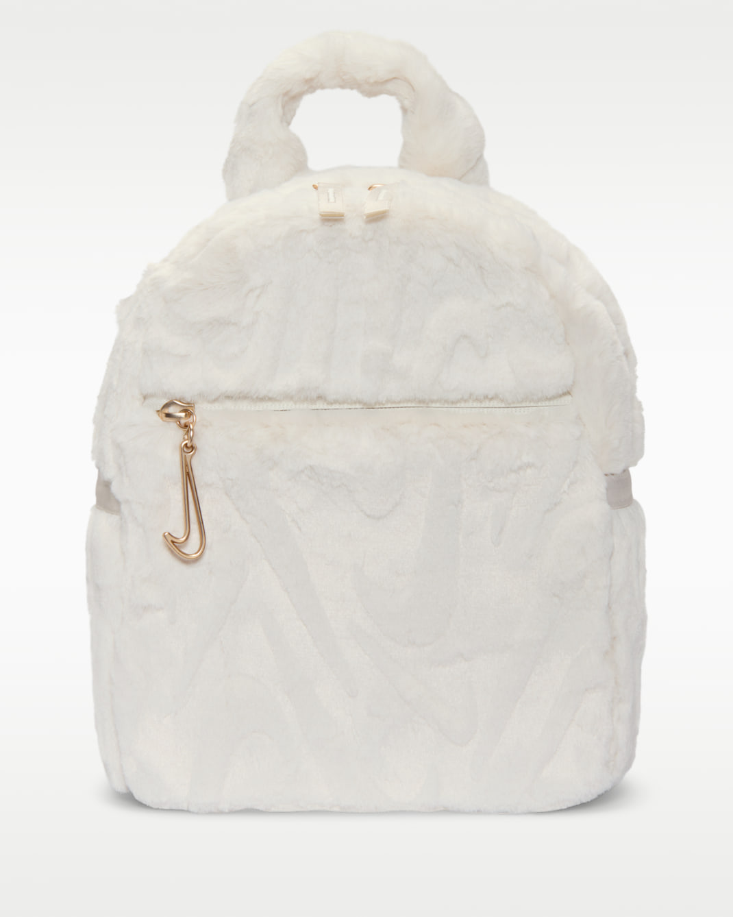 Mini sac à dos en fausse fourrure Nike Sportswear Futura (6 L) - Phantom/Sanddrift/Phantom