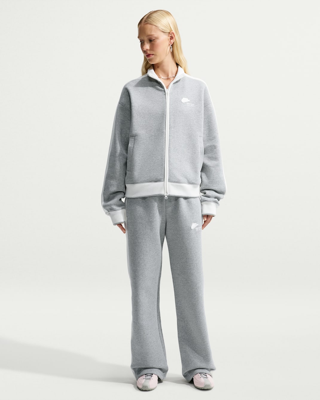 Nike Studio Fleece Medium Weight "Nike Run Club" Women's Track Jacket
