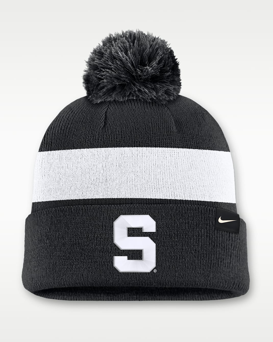 Michigan State Peak Men's Nike College Cuffed Beanie