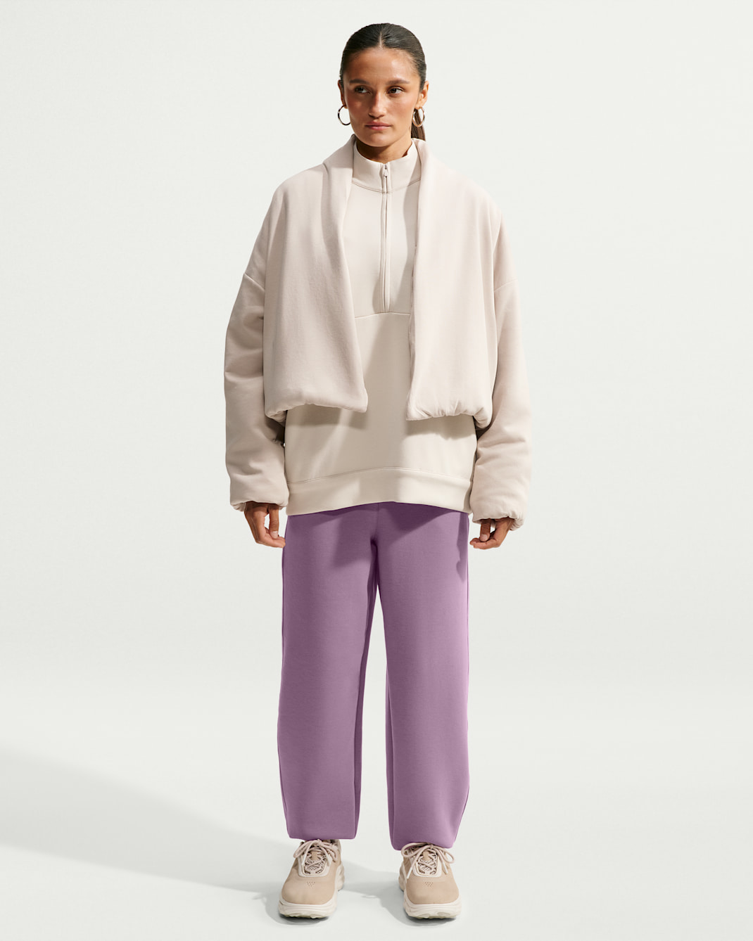 Nike 24.7 ImpossiblySoft Women's Dri-FIT High-Rise Joggers - Violet Dust/Pro Purple