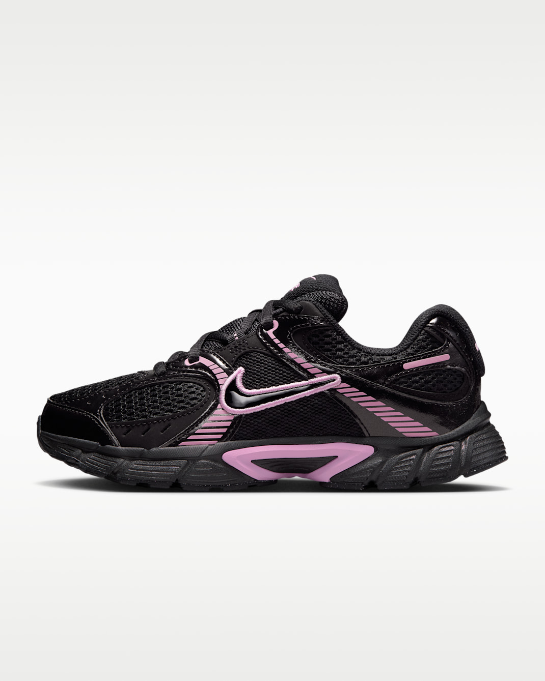 Nike V5 RNR Big Kids' Shoes - Black/Pink Rise/Black