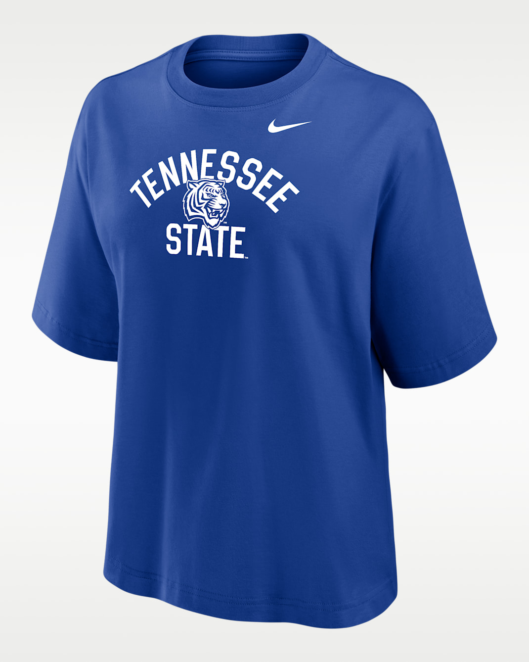 Nike College (Tennessee State University) Women's Boxy T-Shirt - Game Royal