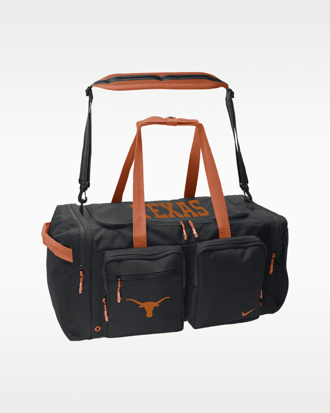 Texas Utility Power 2.0 Nike College Duffel Bag - Black
