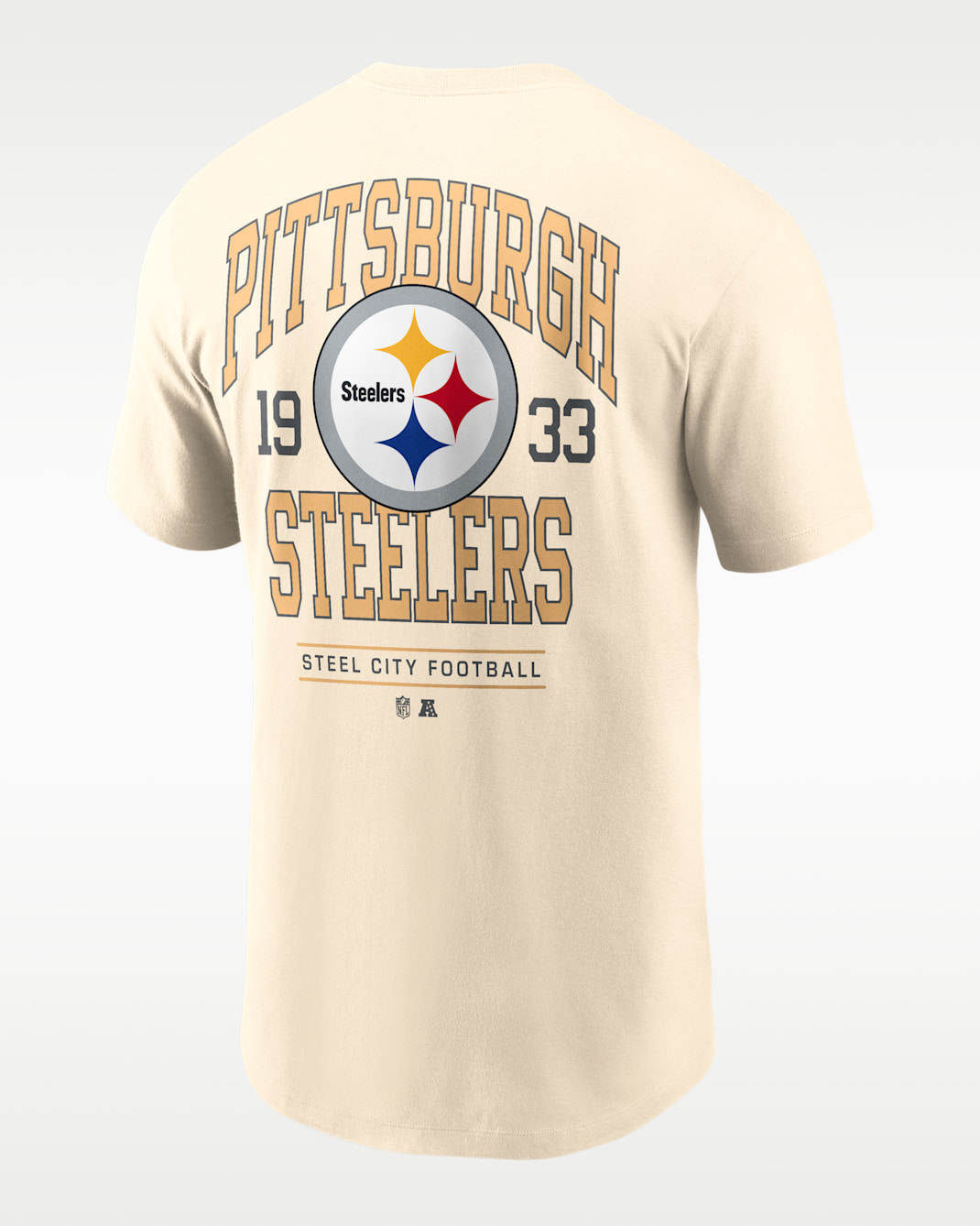 Pittsburgh Steelers Essential Vintage Mod Men's Nike NFL T-Shirt