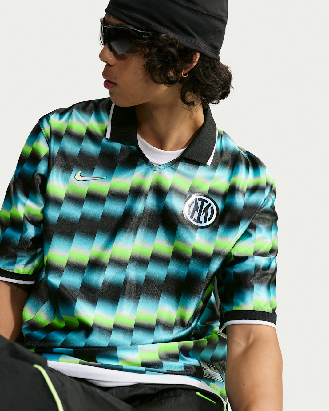 Inter Milan Energy 男款 Nike Dri-FIT 足球衣 - 黑色/白色
