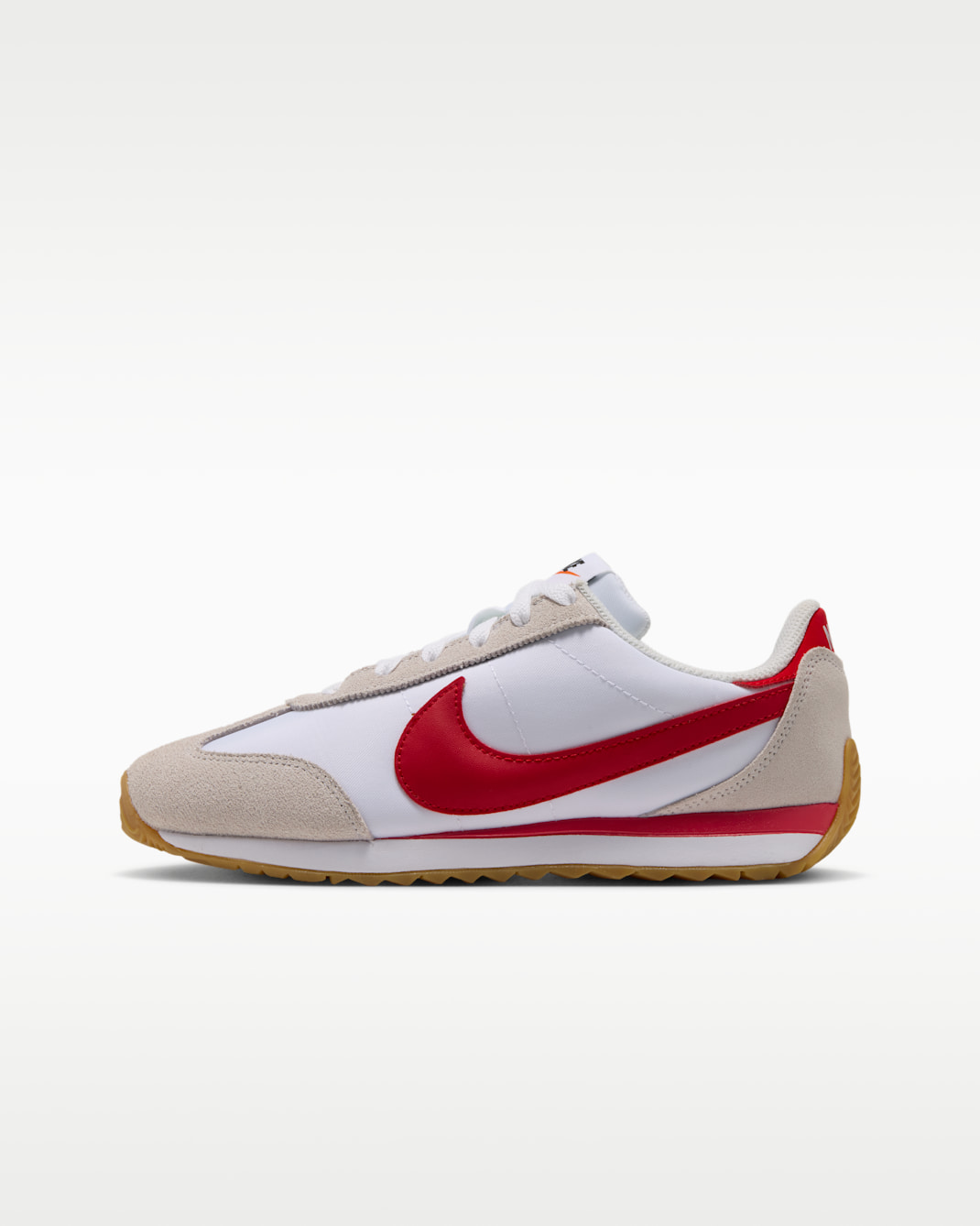 Tenis para niños grandes Nike Pacific - Blanco/Tinte platino/Naranja seguridad/Rojo universitario