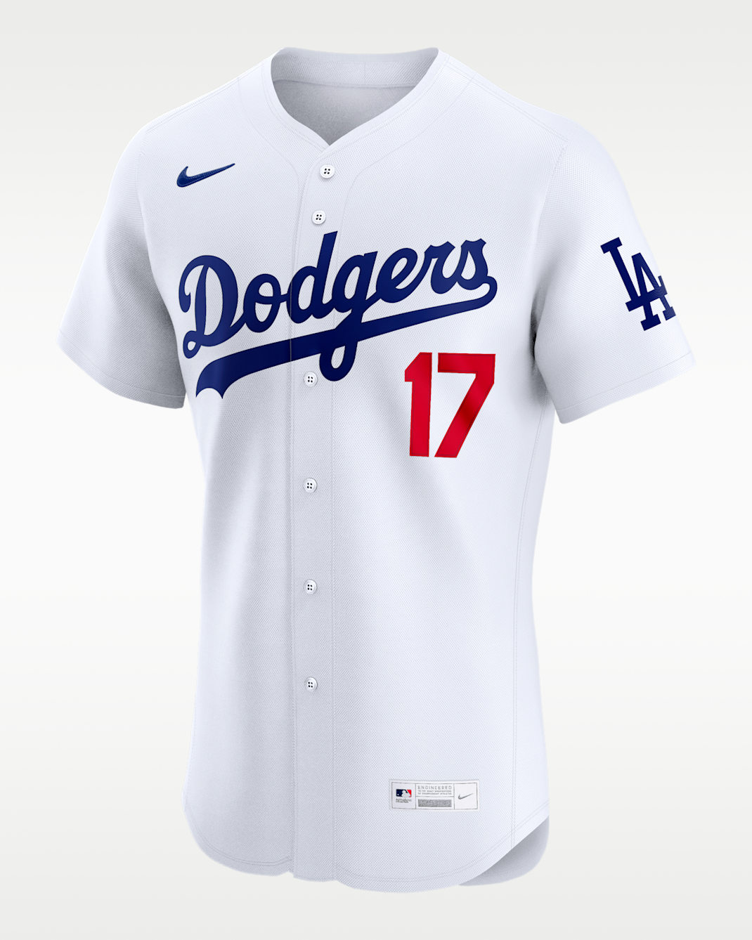 Shohei Ohtani Los Angeles Dodgers Men's Nike Dri-FIT ADV MLB Elite Jersey - White