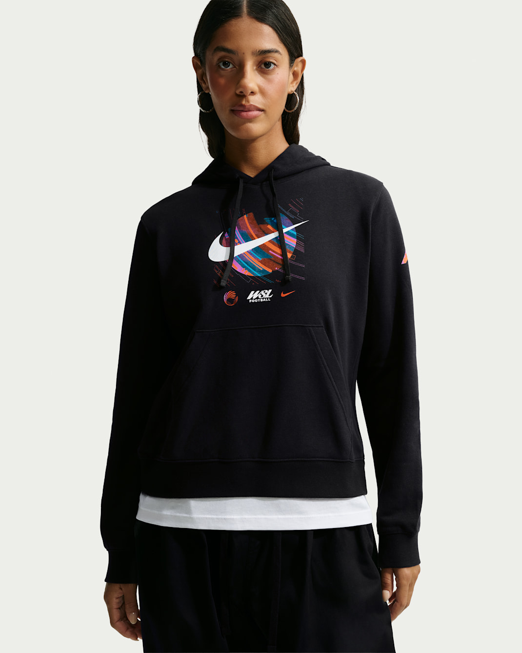 WSL Women's Nike Pullover Hoodie Women's Nike Pullover Hoodie - Black