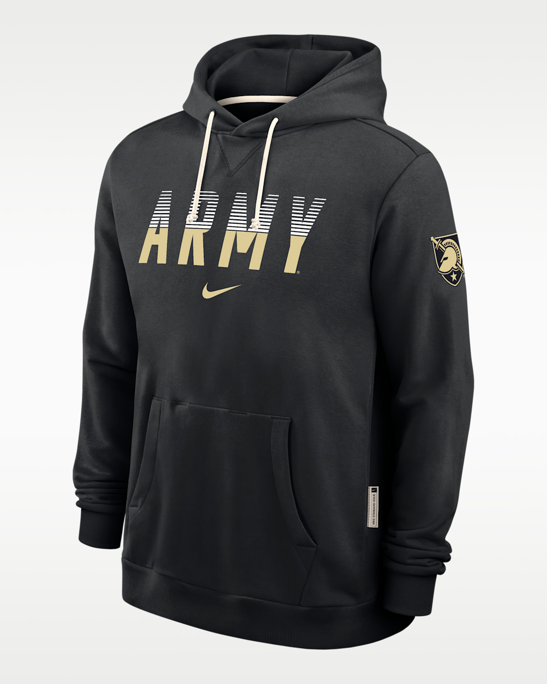 Nike Sideline (Army) Men's Dri-FIT Sleeveless Pullover Hoodie - Black