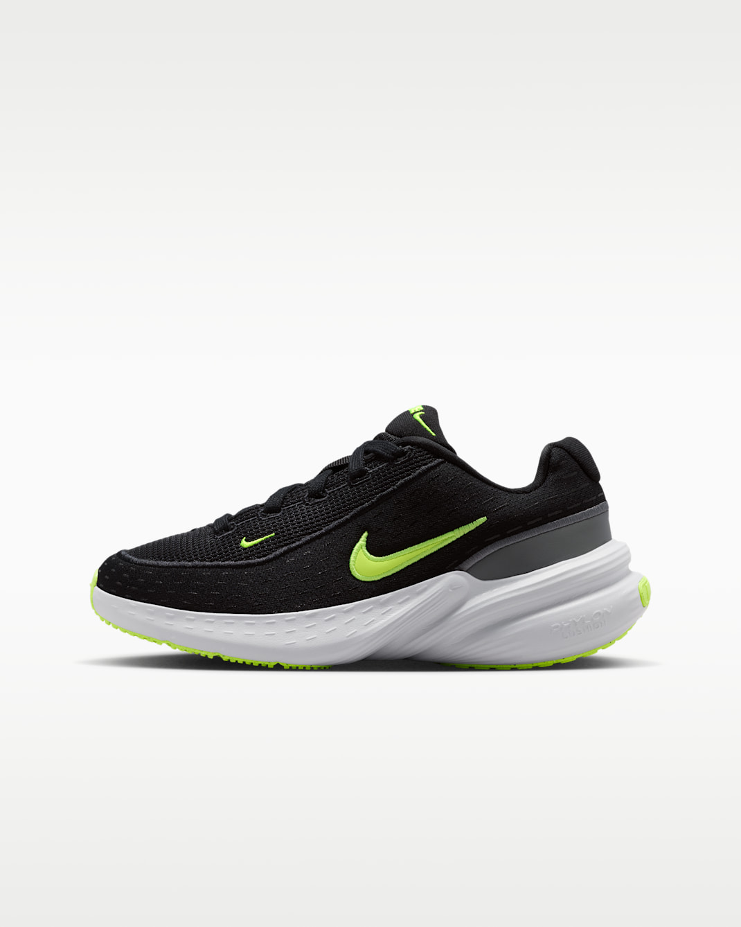 Nike Uplift SC Big Kids' Shoes - Black/Pure Platinum/Smoke Grey/Volt Glow