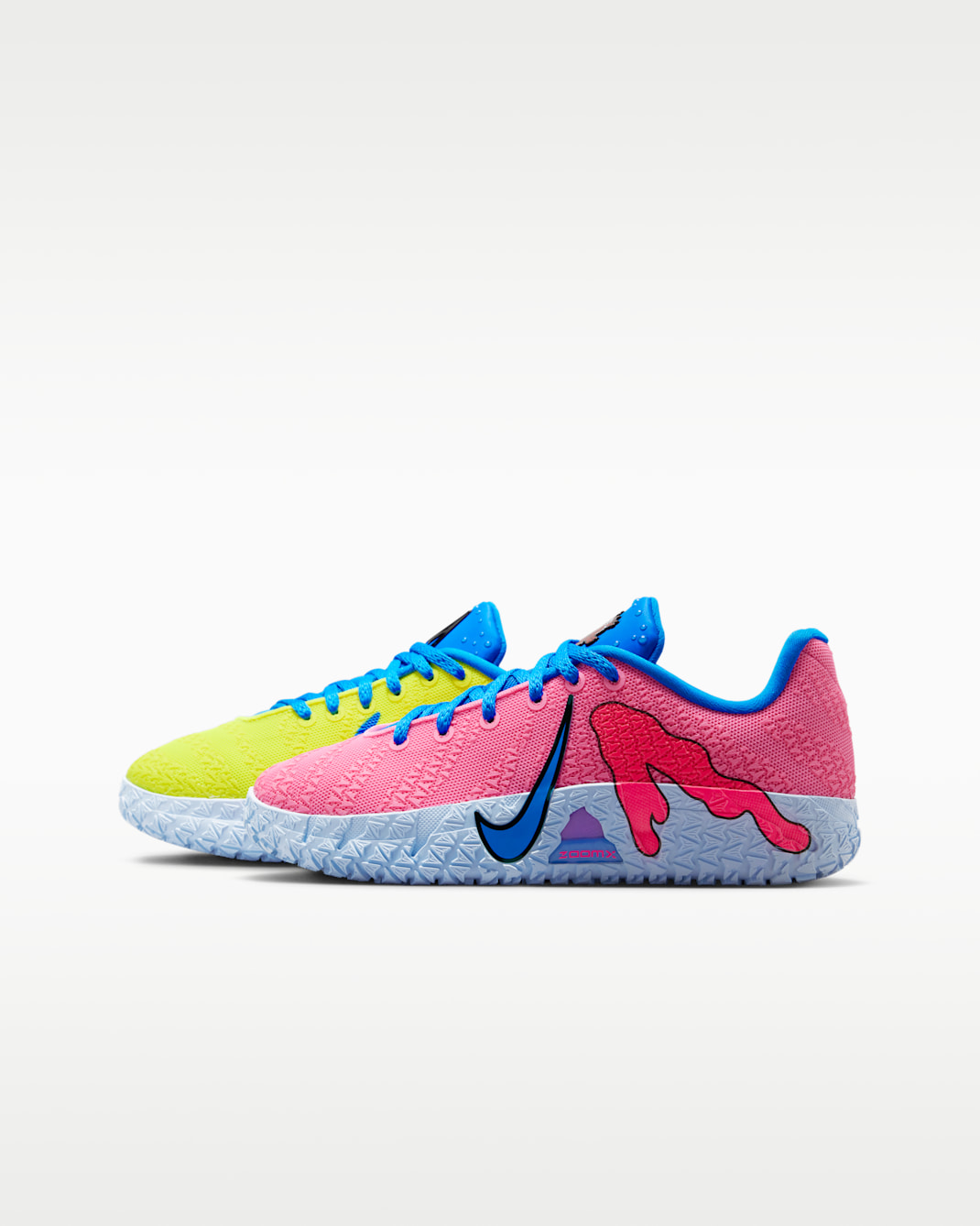 Ja 3 X Kool Aid Older Kids' Basketball Shoes - Lemon Venom/Deep Royal Blue/Light Green Spark/Light Photo Blue