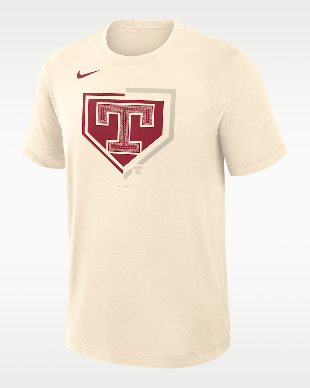 Texas Rangers Icon City Connect Logo Men's Nike Dri-FIT MLB T-Shirt - Cream