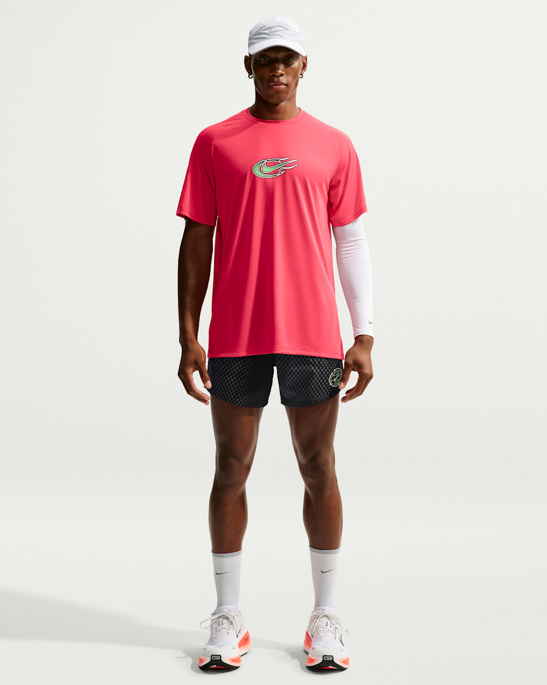 Ανδρικό σορτς Dri-FIT για τρέξιμο με επένδυση εσωτερικού σλιπ Nike Stride 13 cm - Μαύρο