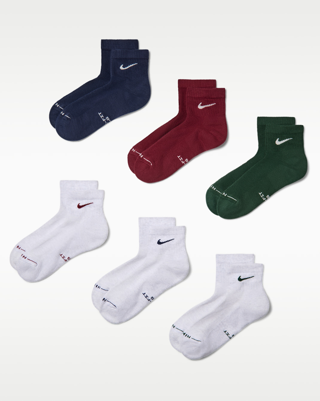 Calcetines al tobillo (6 pares) Nike Everyday Elevated - Multicolor